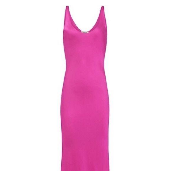 Akiya Midi Tank Dress In PINK - Picture 13 of 13